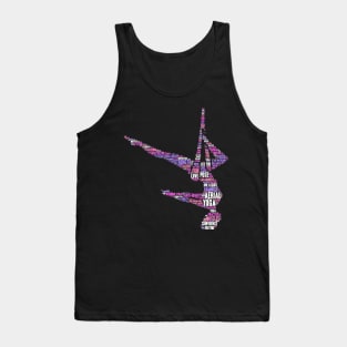 Aerial Yoga Pose Tank Top